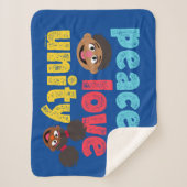 Couverture Sherpa Unité de l'amour pour la paix (Devant)