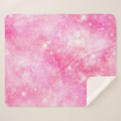 Couverture Sherpa Univers de galaxie rose (Devant (Horizontal))