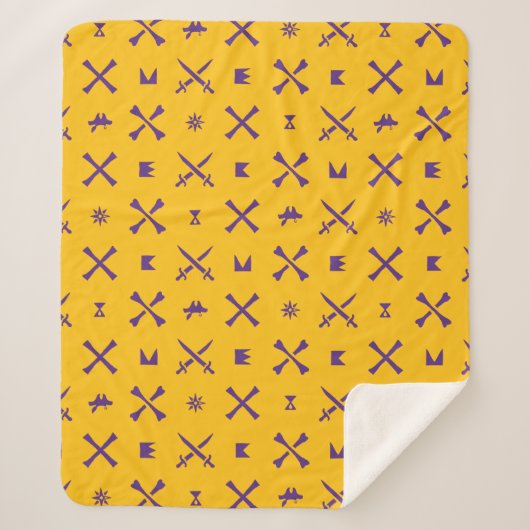 Couverture Sherpa Université de Caroline de l'Est | Pirates violet M (Devant)