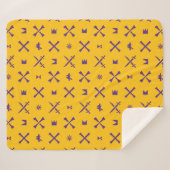 Couverture Sherpa Université de Caroline de l'Est | Pirates violet M (Devant (Horizontal))