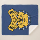 Couverture Sherpa Université d'État NCA&T | Tête de Bulldog (Devant (Horizontal))
