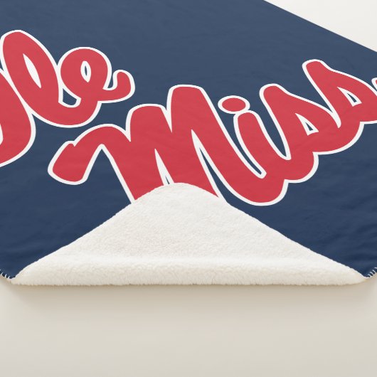 Couverture Sherpa Université du Mississippi | Ole Miss Script (3/4)