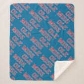 Couverture Sherpa Université du Mississippi | Ole Miss Wordmark (Devant)