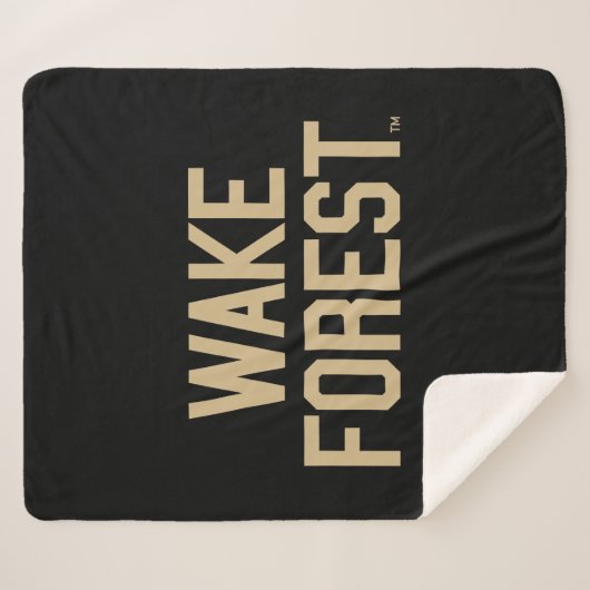 Couverture Sherpa Université Wake Forest | Wake Forest (Devant (Horizontal))