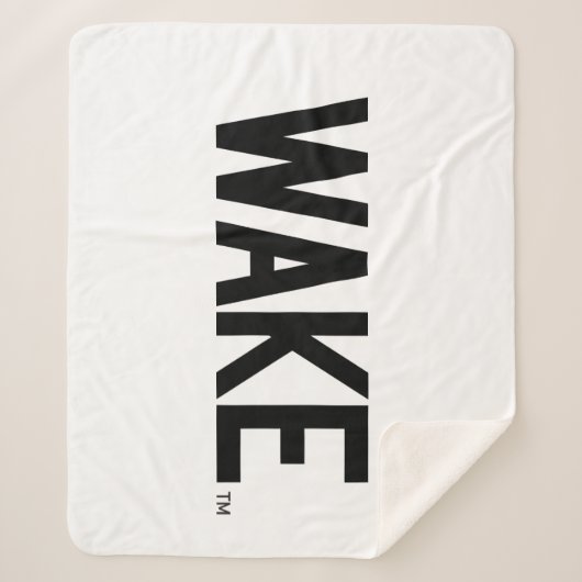 Couverture Sherpa Université Wake Forest | Wordmark Wake (Devant)