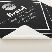 Couverture Sherpa Upload Your Logo & Customizable Text Design (3/4)