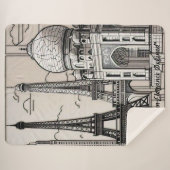 Couverture Sherpa "Urban Beauty" (Devant (Horizontal))