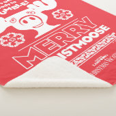 Couverture Sherpa Vacances de Noël | Joyeux Christmoose (3/4)