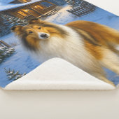 Couverture Sherpa Vacances Rough Collie (3/4)