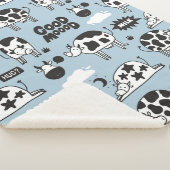 Couverture Sherpa Vache et lait (3/4)