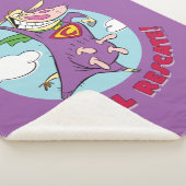 Couverture Sherpa Vache et poulet Super Vache Al Rescate! (3/4)