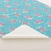 Couverture Sherpa Vache et poulet Super Vache Motif (3/4)