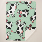 Couverture Sherpa Vache Lolailo 22 (Devant)