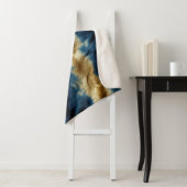 Couverture Sherpa Vachette bleue (En situation)