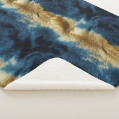 Couverture Sherpa Vachette bleue (3/4)