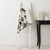 Couverture Sherpa Vachette noire blanche sud-ouest (En situation)