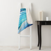 Couverture Sherpa Vague de plage (En situation)