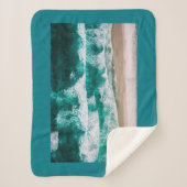 Couverture Sherpa Vagues (Devant)