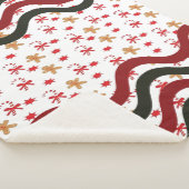 Couverture Sherpa Vagues de Noël  (3/4)