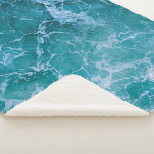 Couverture Sherpa Vagues profondes de l'océan bleu (3/4)