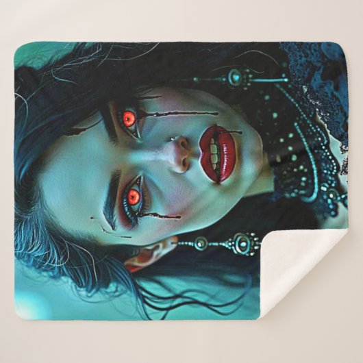 Couverture Sherpa Vampire Queen: Dark Allure Art (Devant (Horizontal))