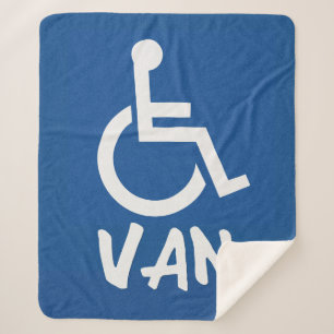 Couverture Sherpa Van Handicapé