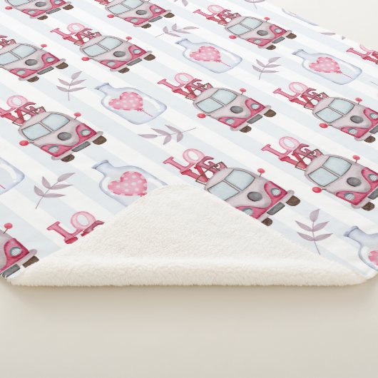 Couverture Sherpa Vans rétro Sherpa Blanket (3/4)