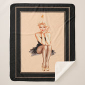 Couverture Sherpa Varga Girl Cover Art par Alberto Vargas (Devant)