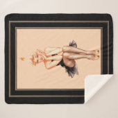 Couverture Sherpa Varga Girl Cover Art par Alberto Vargas (Devant (Horizontal))