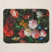 Couverture Sherpa Vase de verre avec des fleurs (Devant (Horizontal))
