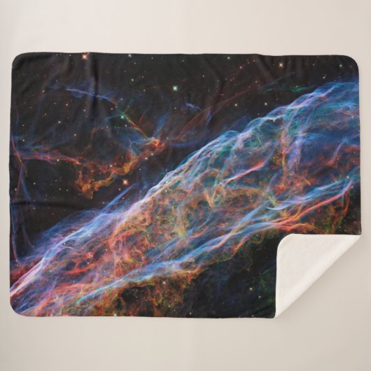 Couverture Sherpa Veil Nebula Supernova Reste Télescope Hubble (Devant (Horizontal))