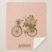 Couverture Sherpa Vélo vintage Sherpa Blanket (Devant)