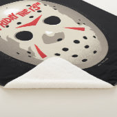 Couverture Sherpa Vendredi 13 | Graphique de masque de hockey (3/4)