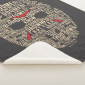 Couverture Sherpa Vendredi 13 | Masque de hockey typographique (3/4)
