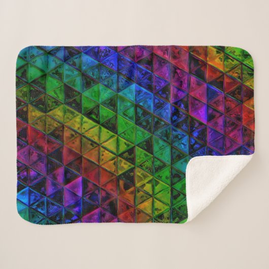 Couverture Sherpa Verre de fierté (Devant (Horizontal))