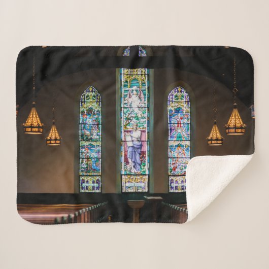 COUVERTURE SHERPA VERRE STAINÉ (Devant (Horizontal))