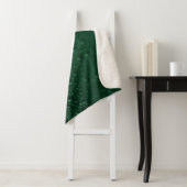 Couverture Sherpa Vert humide (En situation)