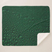 Couverture Sherpa Vert humide (Devant (Horizontal))