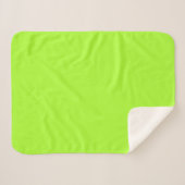 Couverture Sherpa VertJaune (Devant (Horizontal))