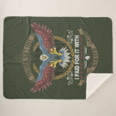 Couverture Sherpa Vétéran américain (Devant (Horizontal))