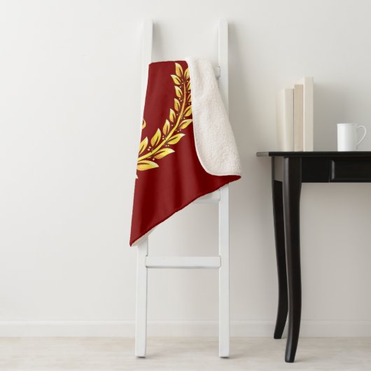 Couverture Sherpa Vexilla SPQR (En situation)