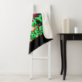 Couverture Sherpa Vibes de cuisine d'Halloween (En situation)