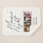 Couverture Sherpa Vidéo nuit 4 photo famille gris (Devant (Horizontal))