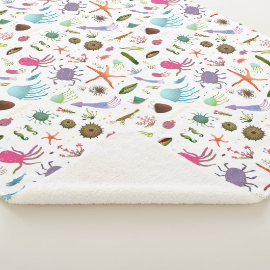 Couverture Sherpa Vie marine colorée (3/4)