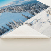 Couverture Sherpa Vieux grunge texture en bois ou arrière - plan ave (3/4)