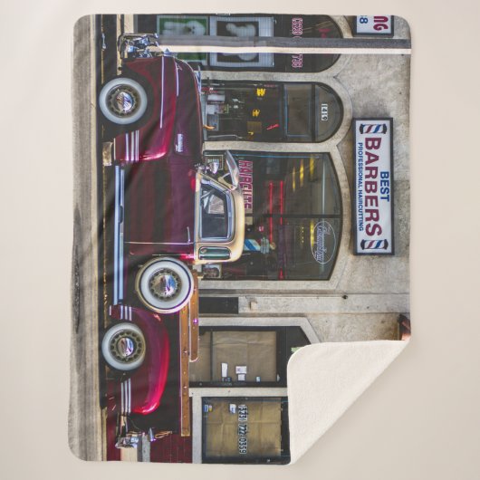 COUVERTURE SHERPA VIEUX PICKUP (Devant)