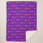 Couverture Sherpa Vignes flamboyantes Nuit (Devant)
