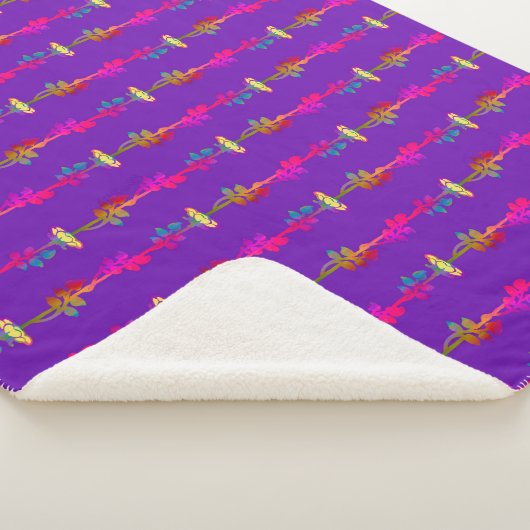 Couverture Sherpa Vignes flamboyantes Nuit (3/4)