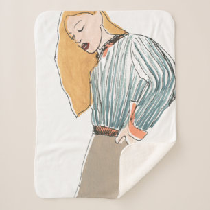 Couverture Sherpa Vignette de mode