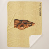 Couverture Sherpa Viking rustique (Devant)